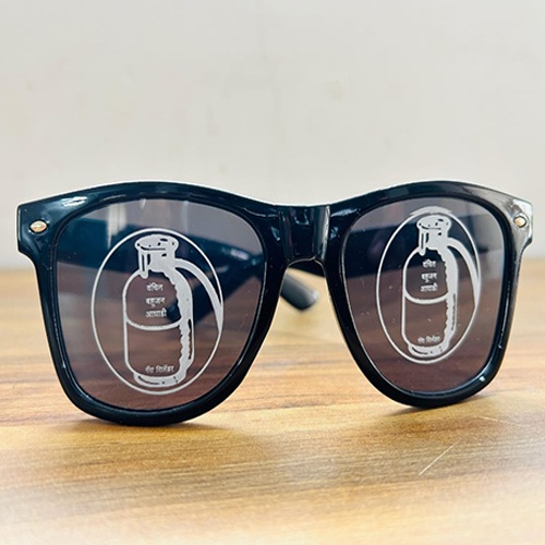 Sunglasses For Election Campaigning - Durable Plastic Frame, Lightweight Design | Black Frame and Lenses, UV Protection for Voter Engagement