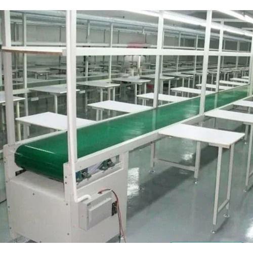 Assembly Conveyor System - Color: White