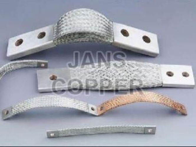 Copper Braided Flexible - Shape: Rectangular