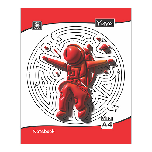 Premium Mini A4 Notebook 172 pg
