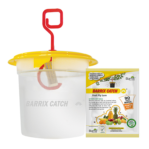 Fruit Fly Trap And Lure Set - Material: Plastic