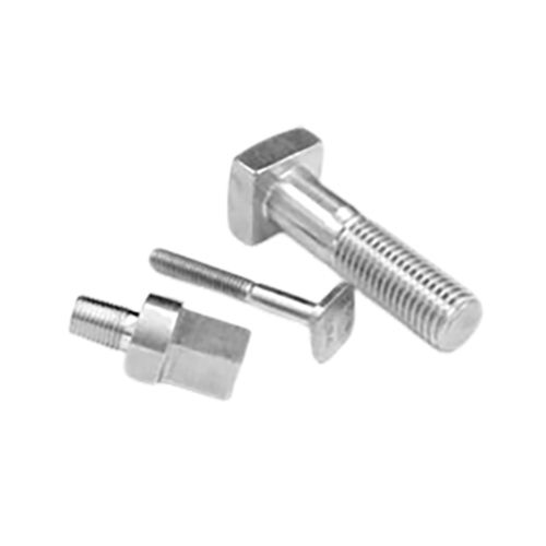 Alloy Steel Square Bolts - Color: Silver