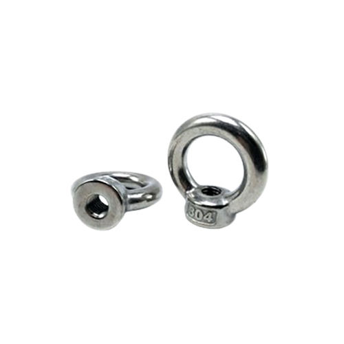 Steel Ring Nut - Color: Silver