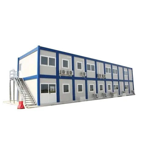 35 Feet Double Storey Prefabricated Cabin - Material: Steel