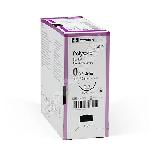 Medtronic - Covidien Polysorb Braided Absorbable Sutures