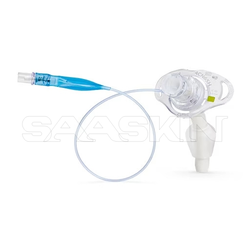 Medtronic-Covidien Shiley Flexible Tracheostomy Tube With Taperguard Cuff, Disposable Inner Cannula - Color: Transparent