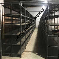 Portable Slotted Angle Rack - Color: Black