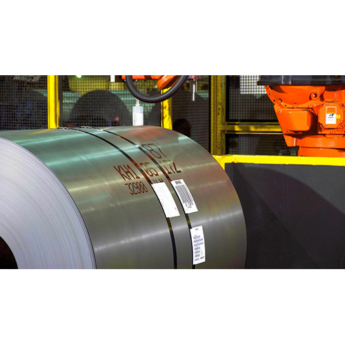 Steel Coil Barcode Label