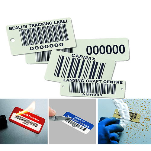 Metal Barcode Label Tag