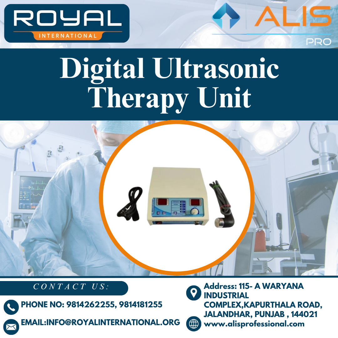 Digital Ultrasonic Therapy Unit