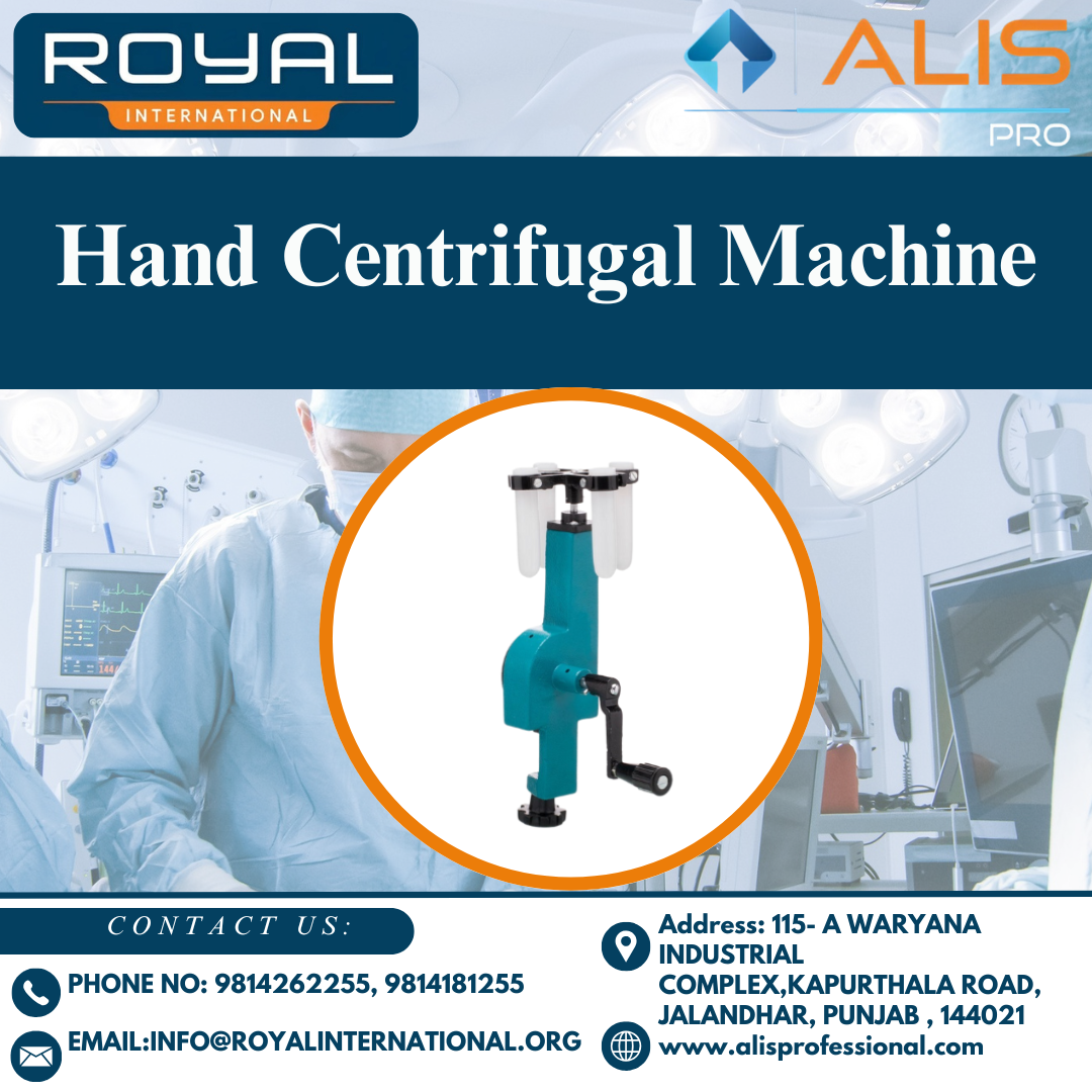 Hand Centrifugal Machine