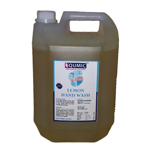 Lemon Liquid Hand Wash - Color: Yellow