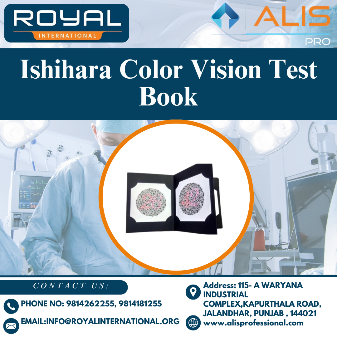 Ishihara Color Vision Test Book