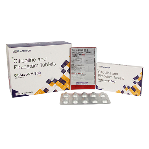 Citicoline ANd Piracetam Tablets