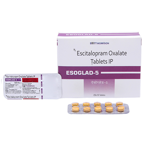 5 MG Escitalopram Oxalate Tablets IP