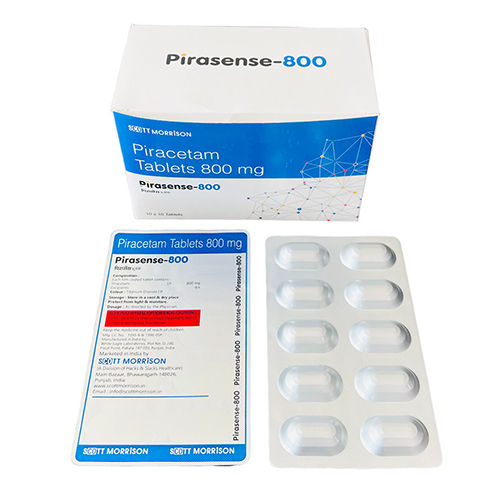 800 Mg Piracetam Tablets - Feature: Pure Quality