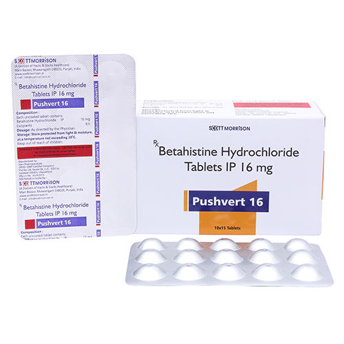 16 MG Betahistine Hydrochloride Tablets IP