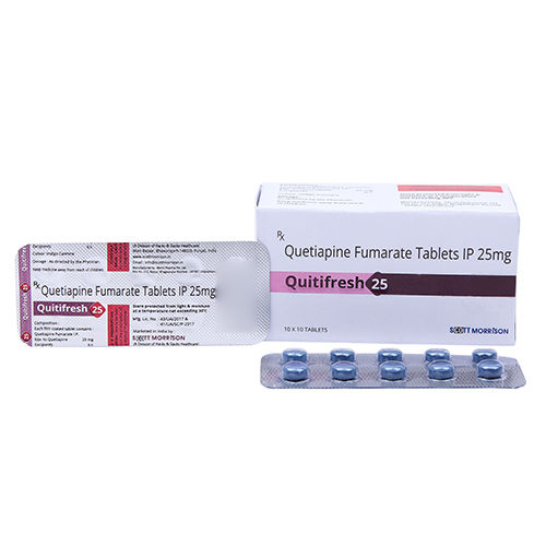 25 Mg Quetiapine Fumarate Tablets Ip - Feature: Pure Quality