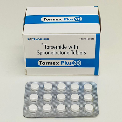 20 MG Torsemide And Spironolactone Tablets