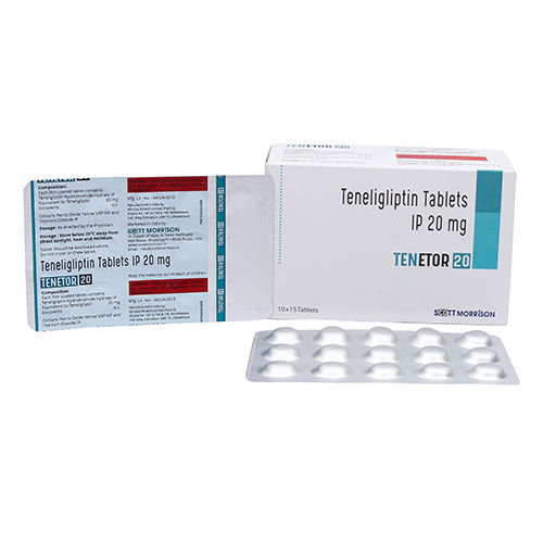 20 MG Teneligliptin Tablets IP