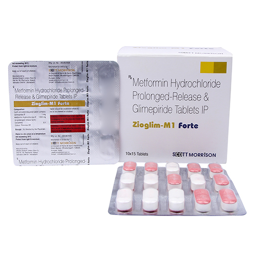 Metformin Hydrochloride Prolonged-Release And Glimepiride Tablets Ip - Feature: Pure Quality