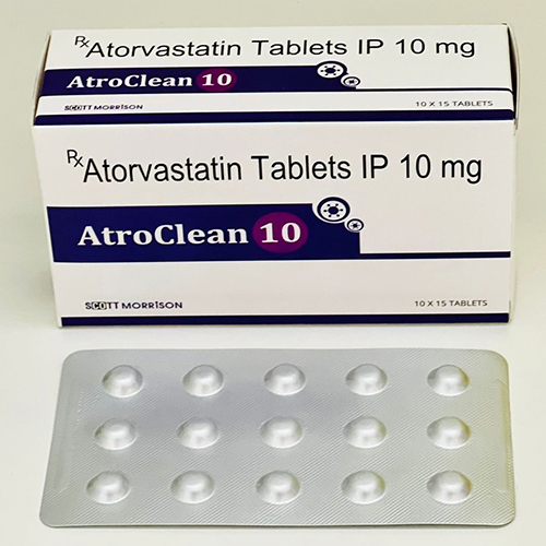 10 Mg Atrovastatin Tablets Ip - Drug Type: General Medicines