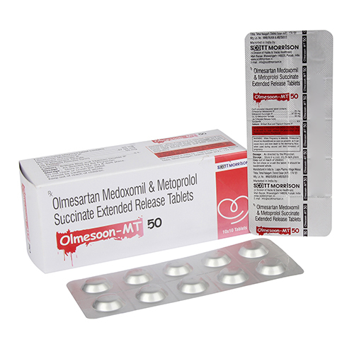 Olmesartan Medoxomil And Metoprolol Succinate Extended Release Tablets - Drug Type: General Medicines