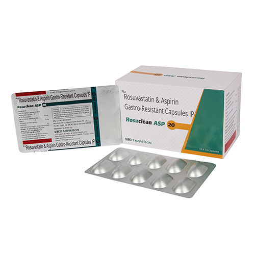 Rosuvastatin And Gastro-Resistant Capsules Ip - Drug Type: General Medicines