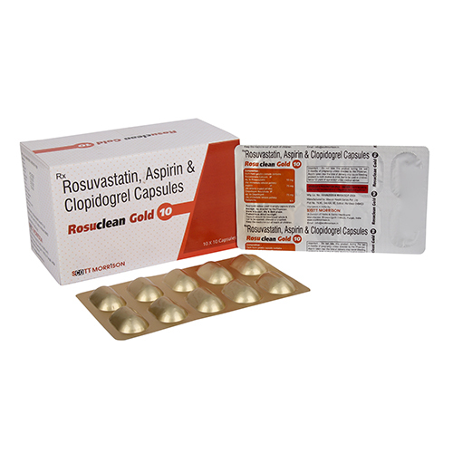 10 Mg Rosuvastatin And Clopidogrel Capsules - Drug Type: General Medicines