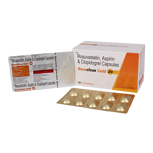 20 Mg Rosuvastatin And Clopidogrel Capsules - Drug Type: General Medicines