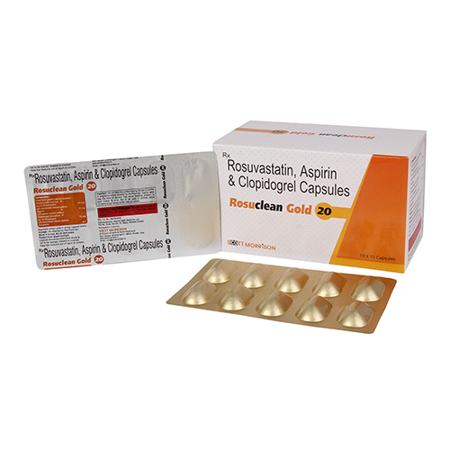 20 MG Rosuvastatin And Clopidogrel Capsules