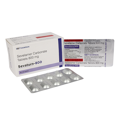 800 MG Sevelamer Carbonate Tablets