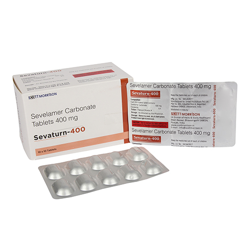 400 Mg Sevelamer Carbonate Tablets - Drug Type: General Medicines