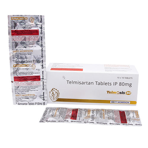 80 Mg Telmisartan Tablets Ip - Drug Type: General Medicines