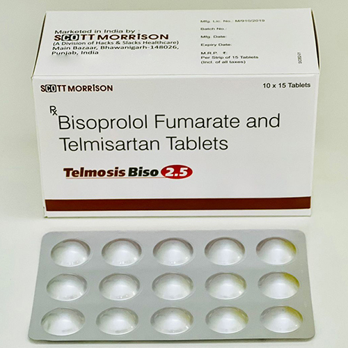 Bisoprolol Fumarate And Telmisartan Tablets