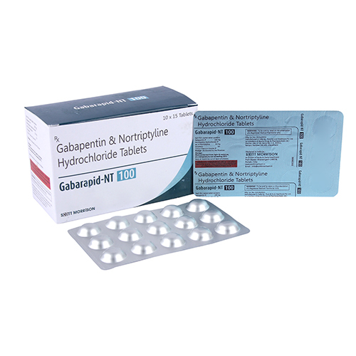 Gabapentin And Nortriptyline Hydrochloride Tablets