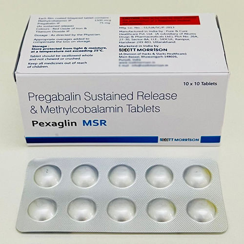 Pregabalin Sustained Release And Methylcobalamin Tablets - Drug Type: General Medicines