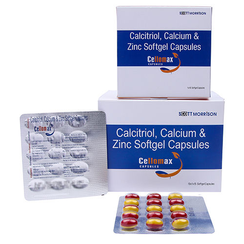 Calcitriol Calcium And Zinc Softgel Capsules - Drug Type: General Medicines