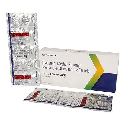 Diacerein Methyl Sulfonyl Methane And Glucosamine Tablets - Drug Type: General Medicines