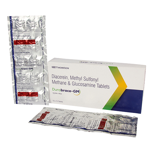 Diacerein Methyl Sulfonyl Methane And Glucosamine Tablets