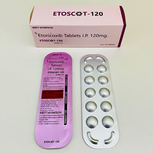 120 Mg Etoricoxib Tablets Ip - Drug Type: General Medicines