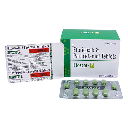 Etoricoxib And Paracetamol Tablets - Drug Type: General Medicines