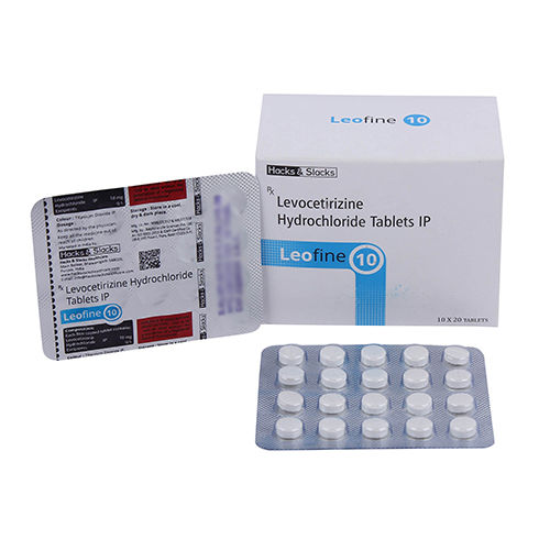 10 Mg Levocetirizine Hydrochloride Tablets Ip - Drug Type: General Medicines