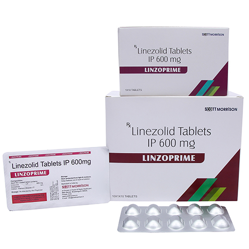 600 MG Linezolid Tablets IP