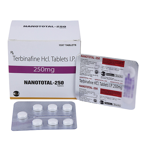 250 Mg Terbinafine Hydrochloride Tablets Ip - Drug Type: General Medicines