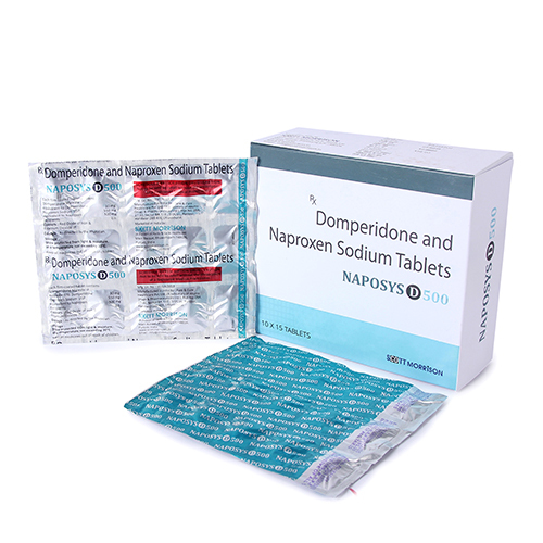 500 MG Domperidone And Naproxen Sodium Tablets