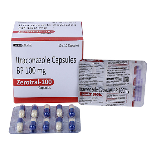 100 MG Itraconazole Capsules BP