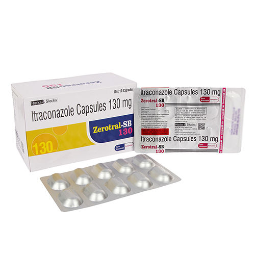 130 Mg Itraconazole Capsules - Drug Type: General Medicines