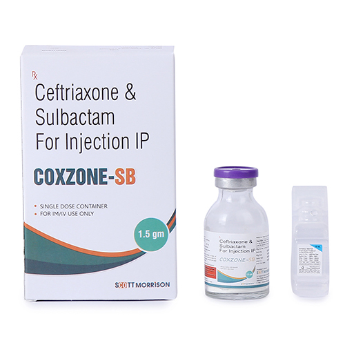 Ceftriaxone And Sulbactam For Injection IP (1)