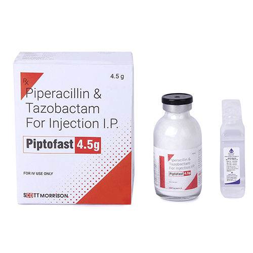 4.5 Gm Piperacillin And Tazobactam For Injection Ip - Drug Type: General Medicines